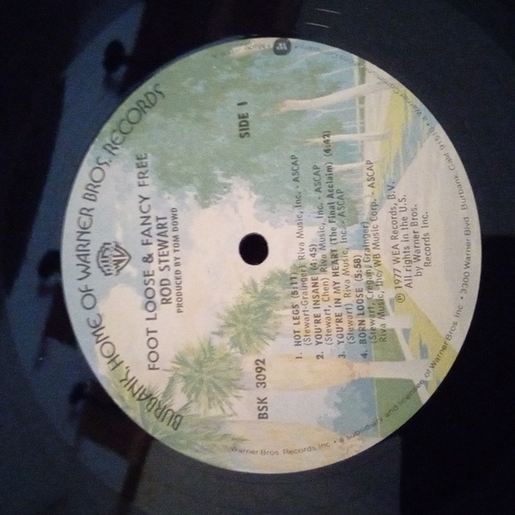 (1977) ROD STEWART Album, Hot Legs - Picture 4 of 8